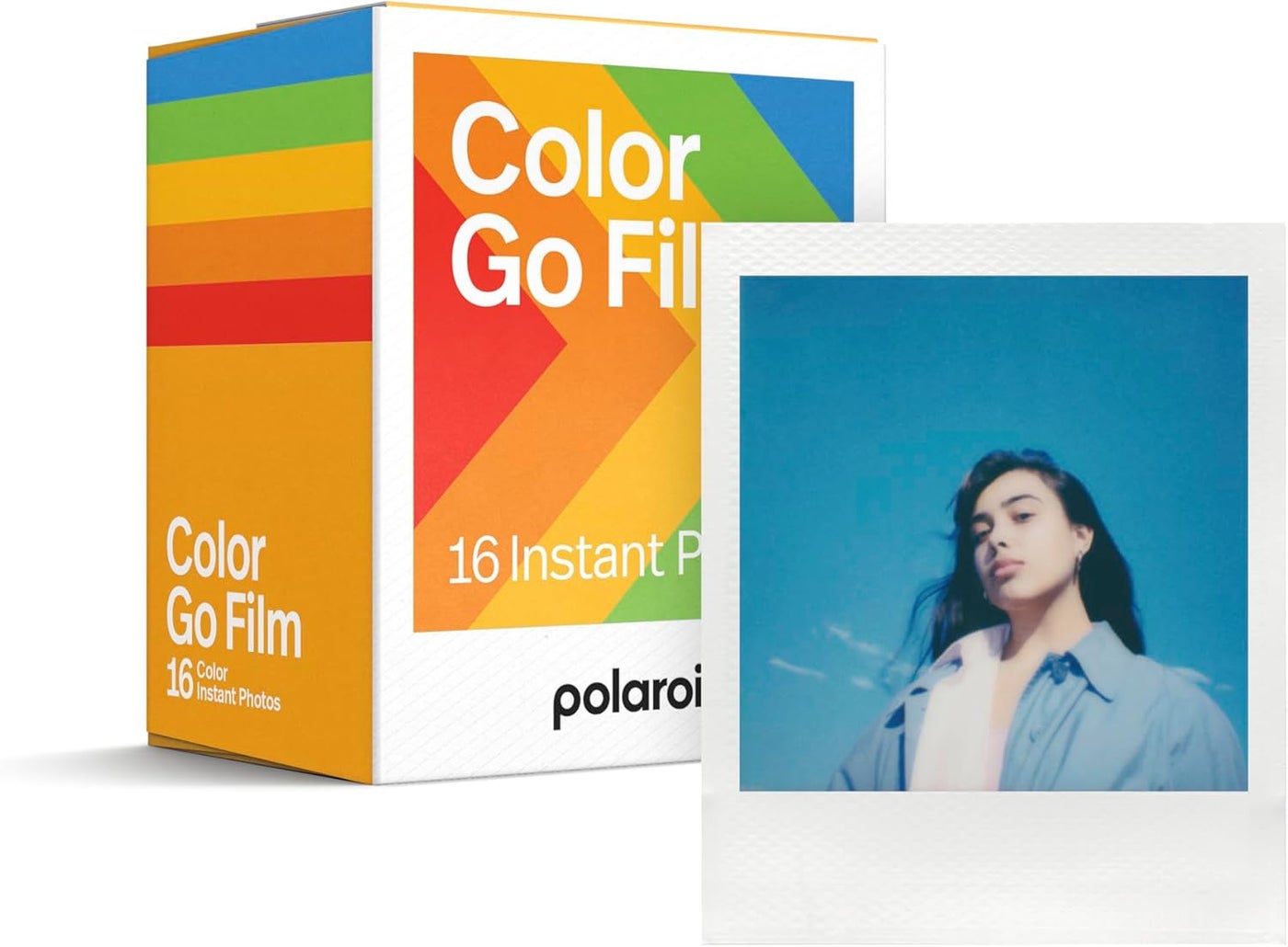 polaroid Polaroid Go Color Instant Film Double Pack 16 PHOTOS ZCDB2319ED222CB478F5AZ